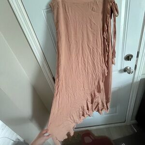 Venus Dusty Pink Wrap Skirt